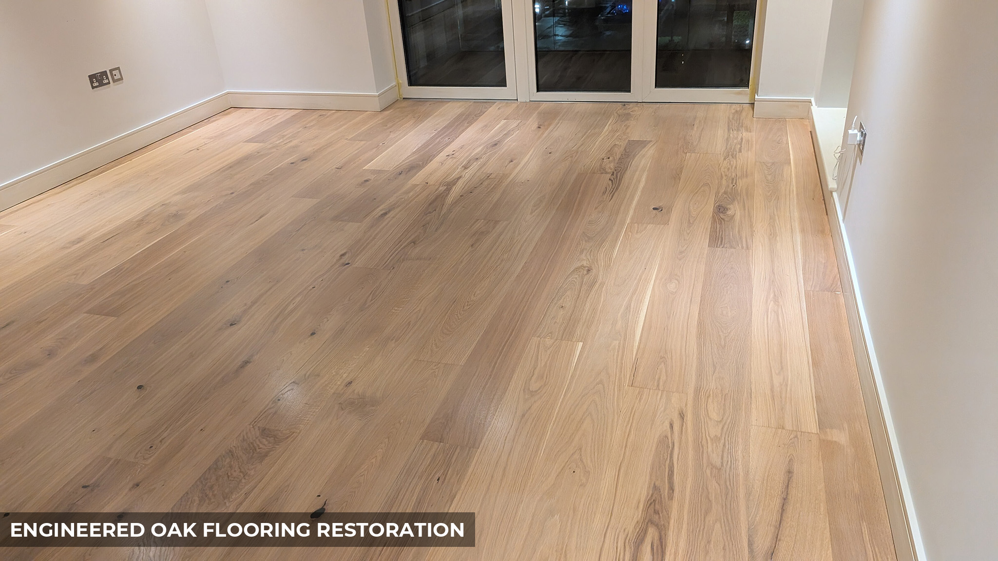 Engineered Oak Floor Sanding & Staining in Hammersmith