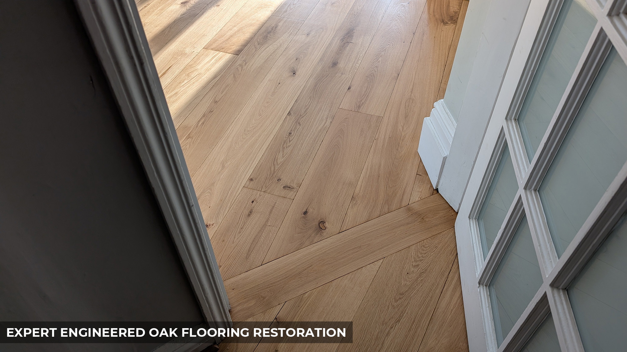 Engineered Oak Flooring Restoration in Hammersmith